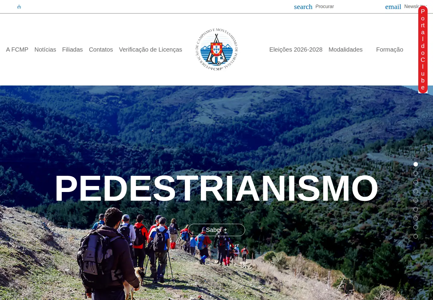 Captured homepage of fcmportugal.com in the current scan