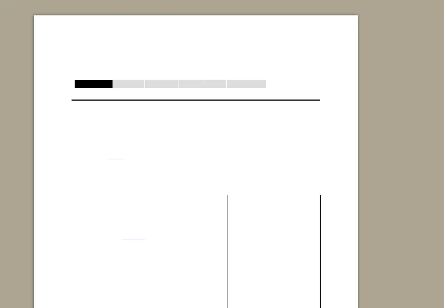 Captured homepage of sabon.org in the current scan
