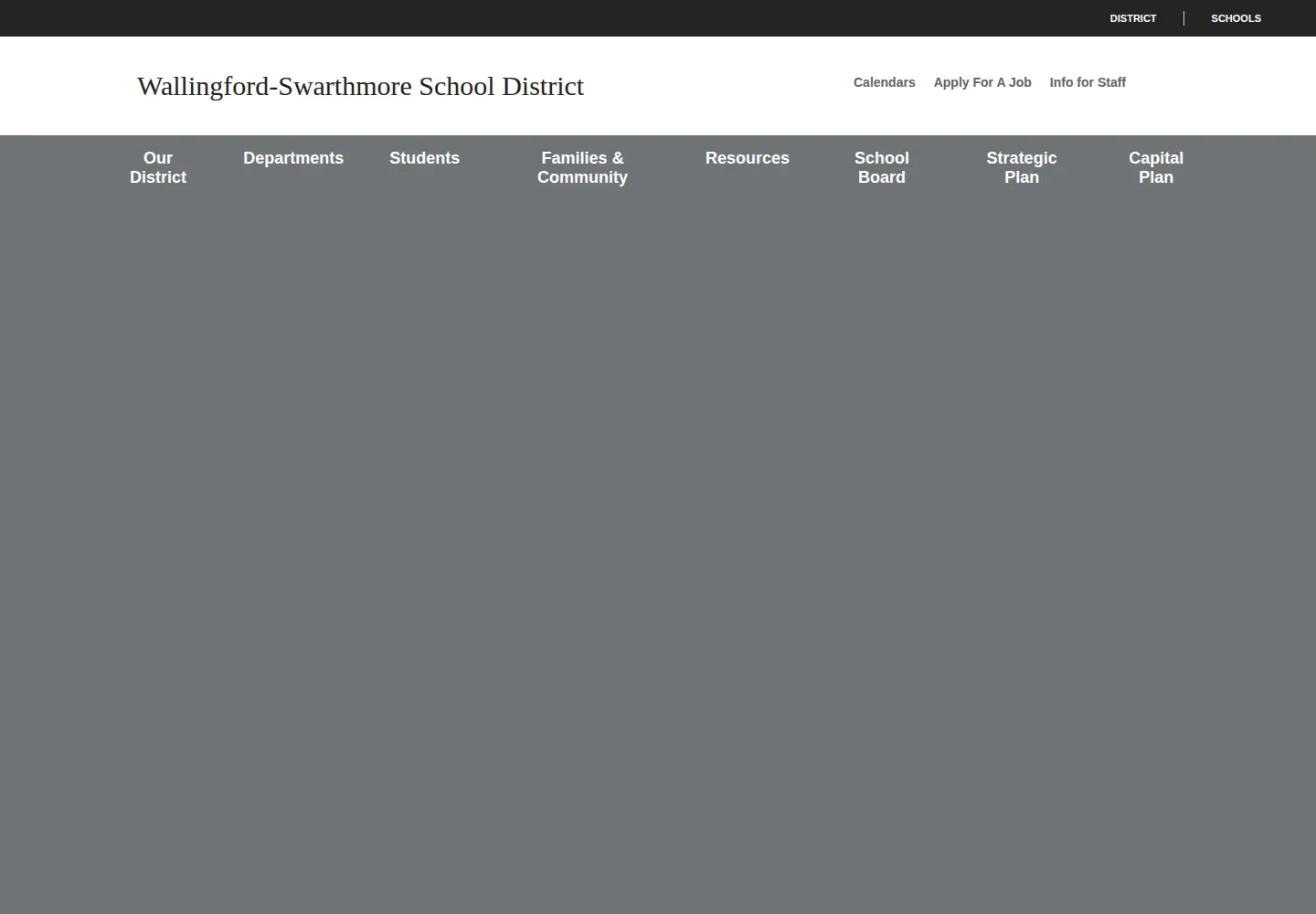 Screenshot of wssd.org