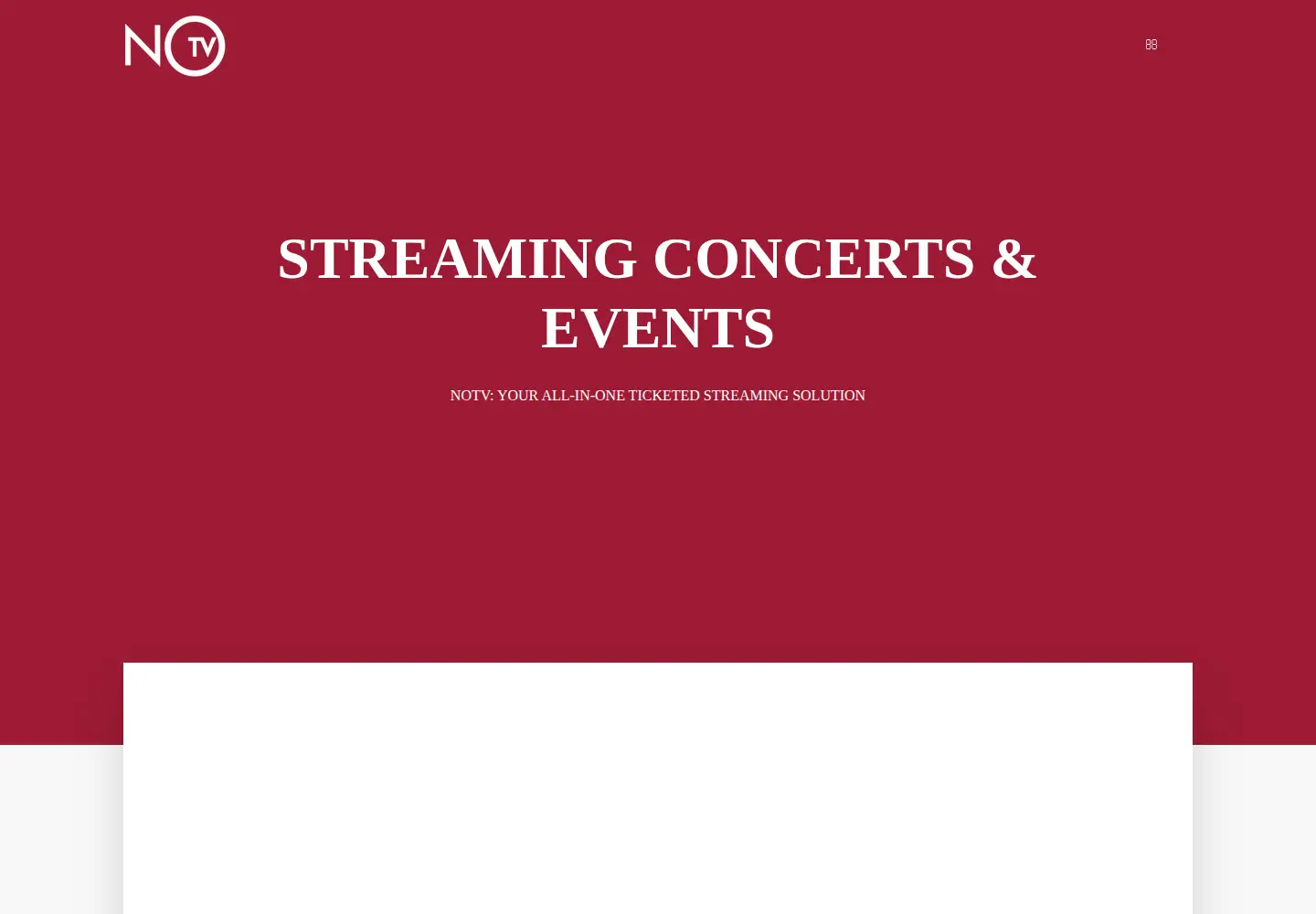Screenshot of notv.com