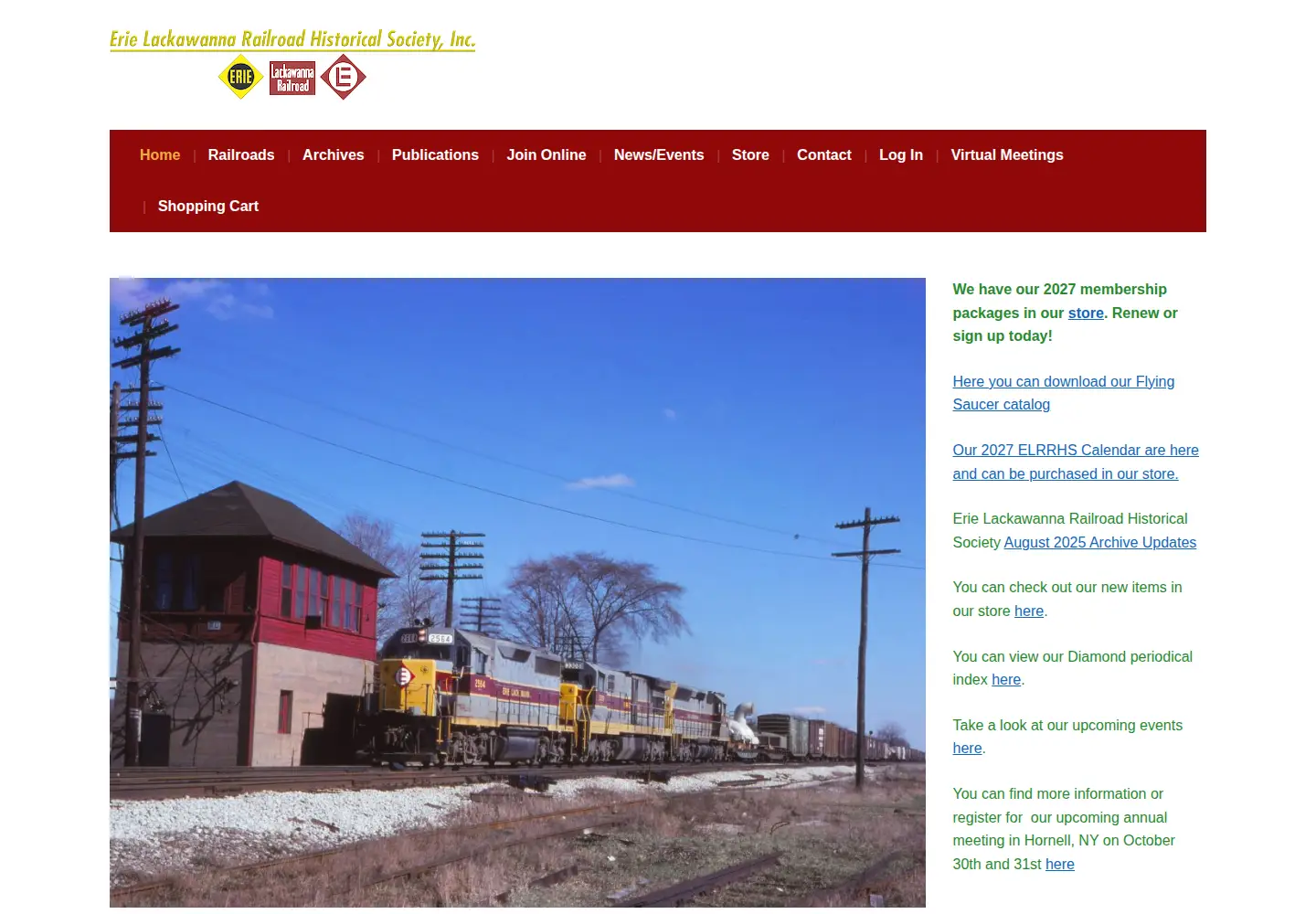 Screenshot of erielackhs.org