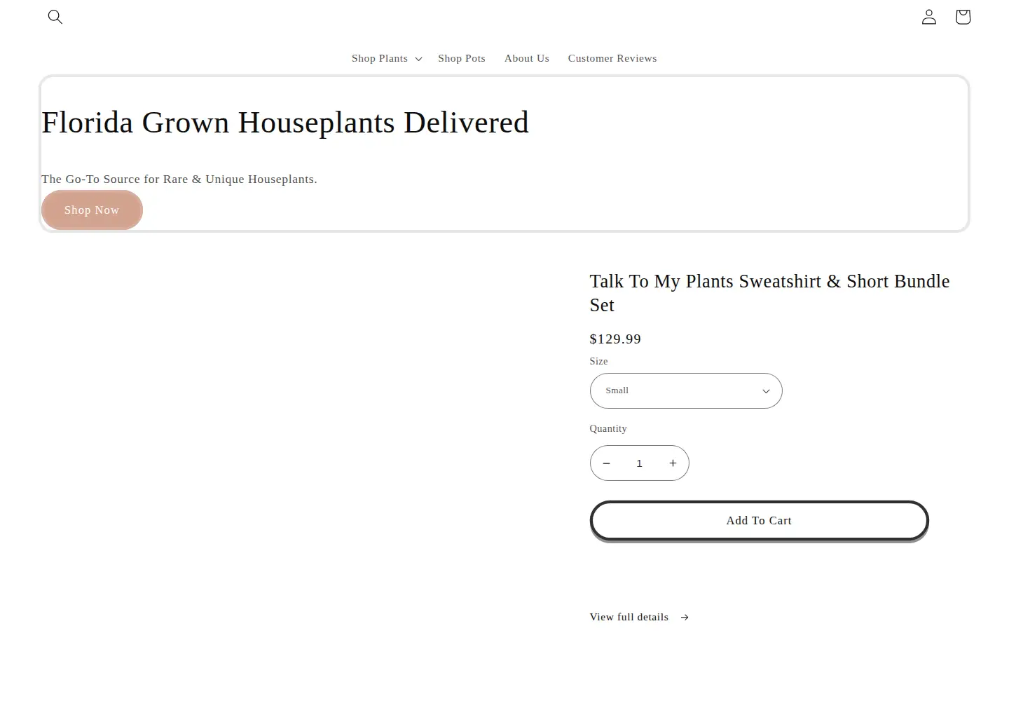 Screenshot of lutzofgreens.com