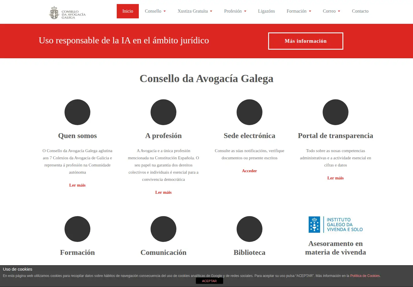 Screenshot of avogacia.org