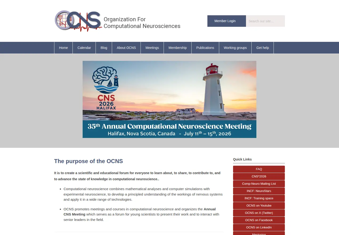 Screenshot of cnsorg.org