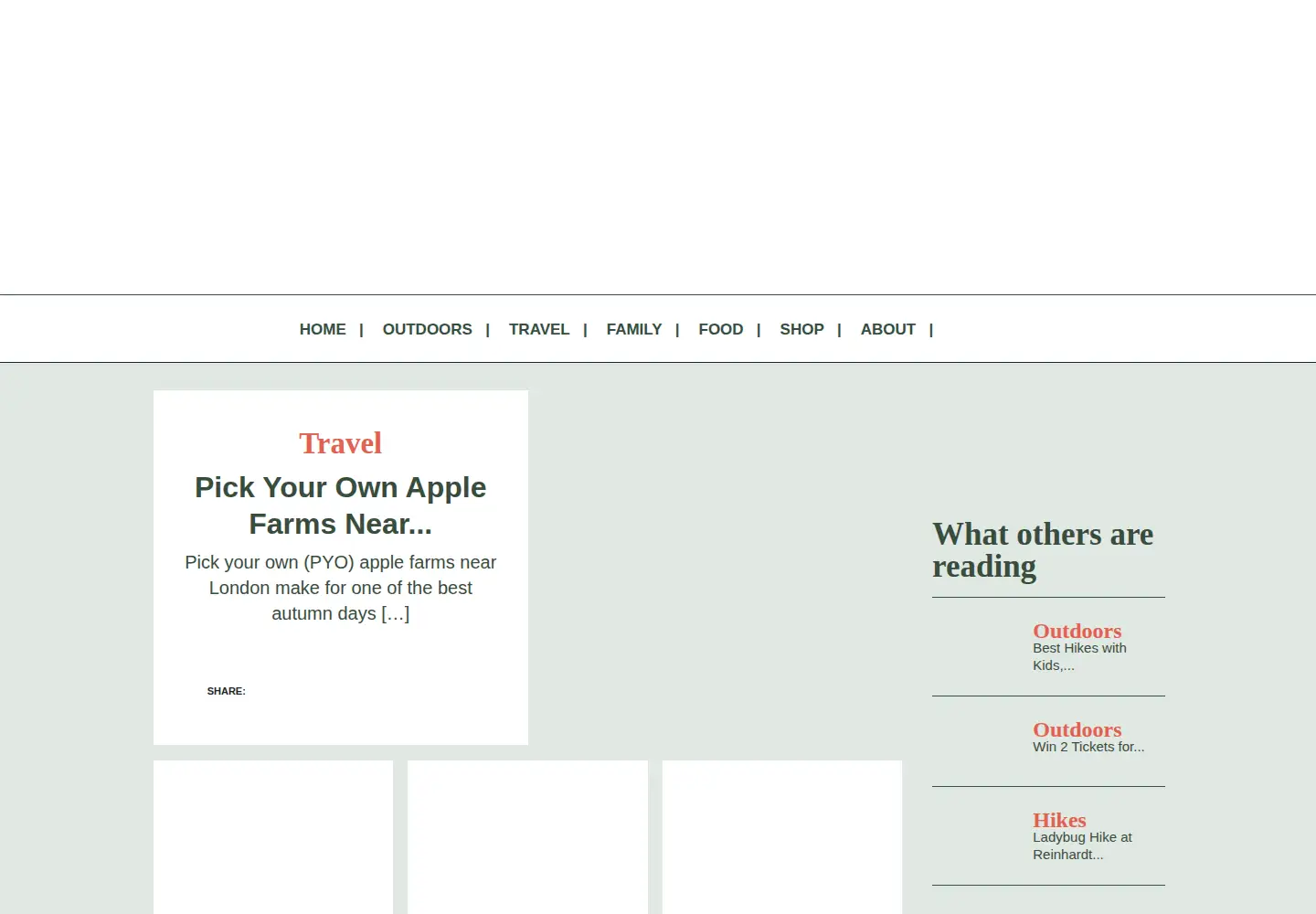 Screenshot of frogmom.com