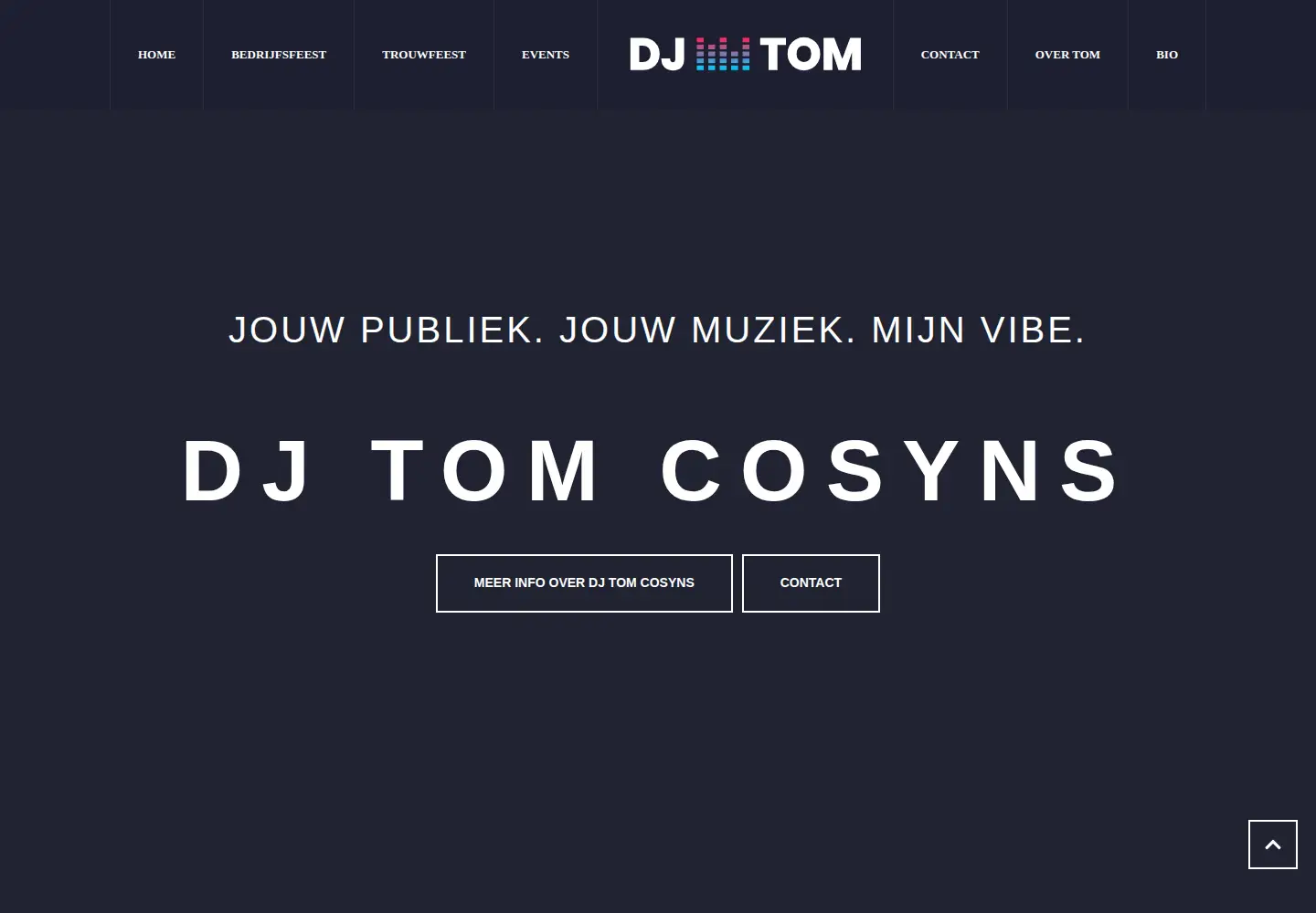 Screenshot of djtom.be