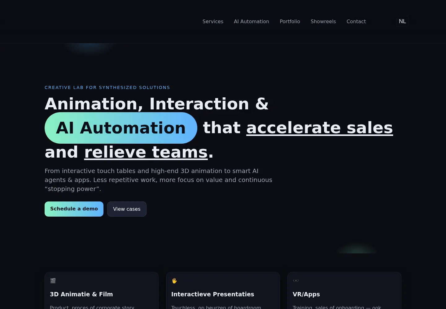 Screenshot of zerocreative.com