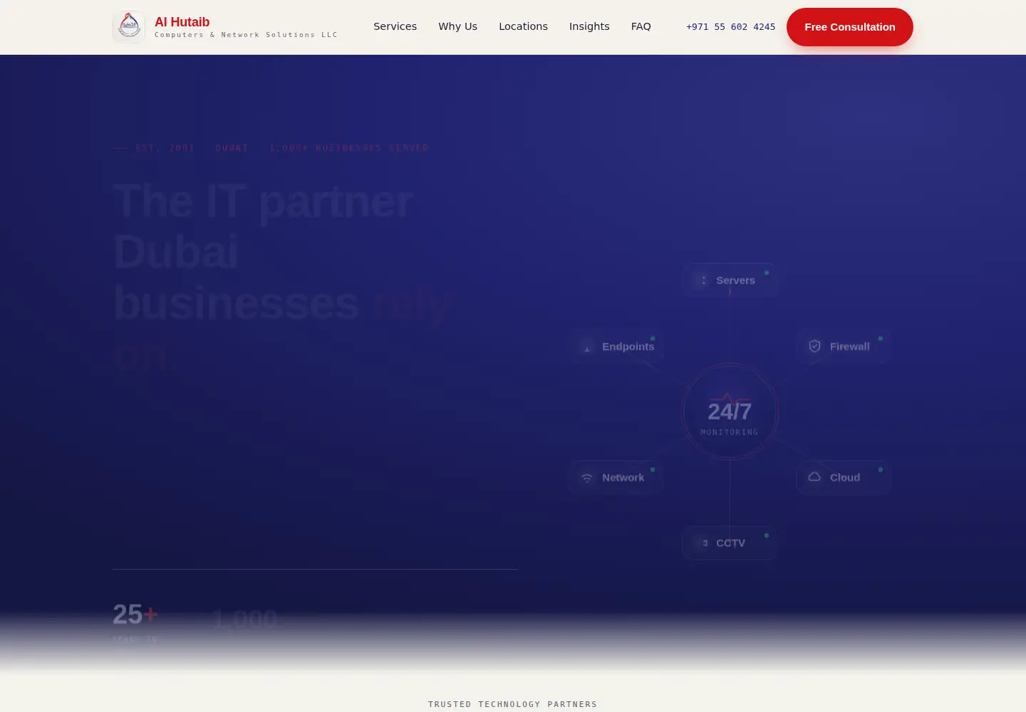 Screenshot of alhutaib.com