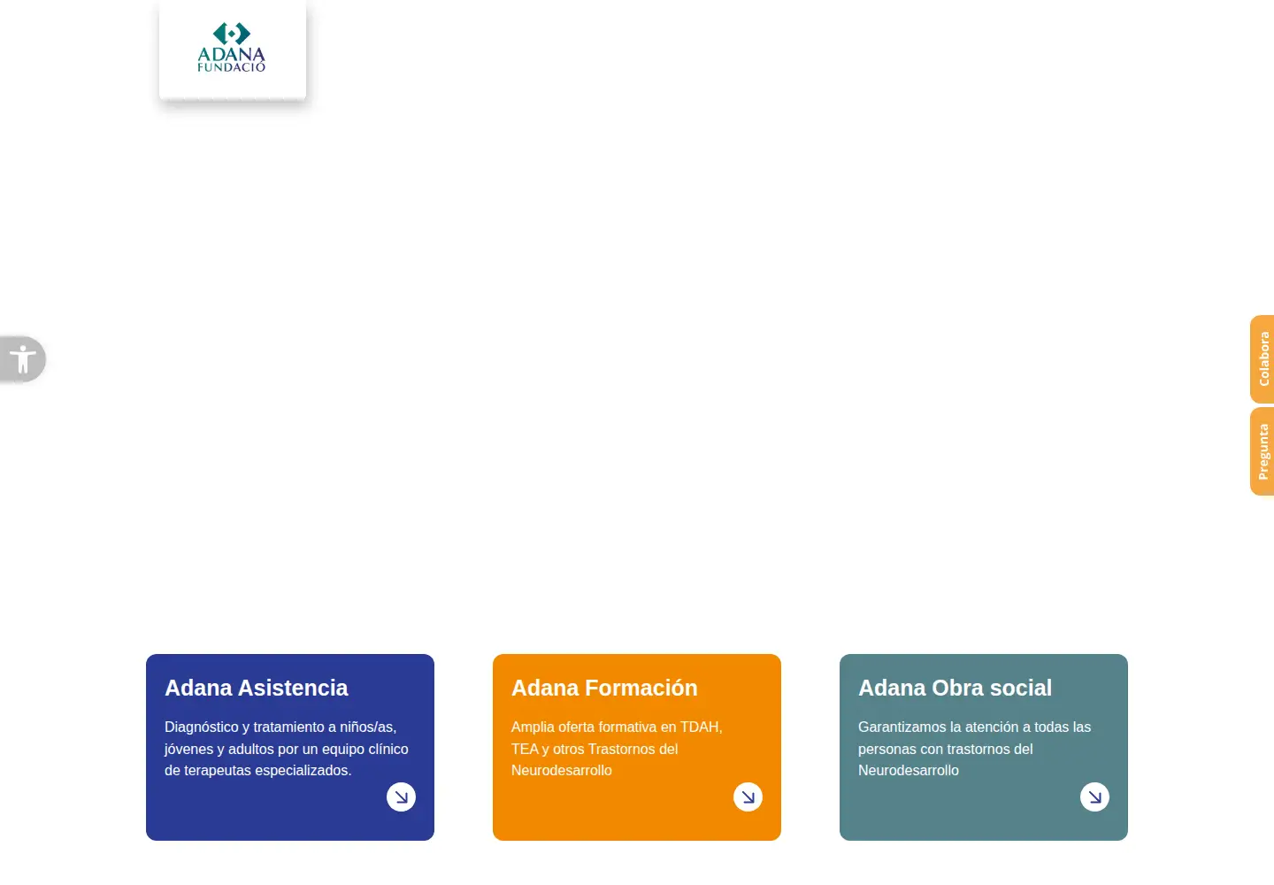 Screenshot of fundacionadana.org