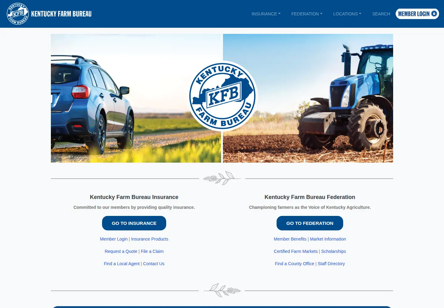Captured homepage of kyfb.com in the current scan