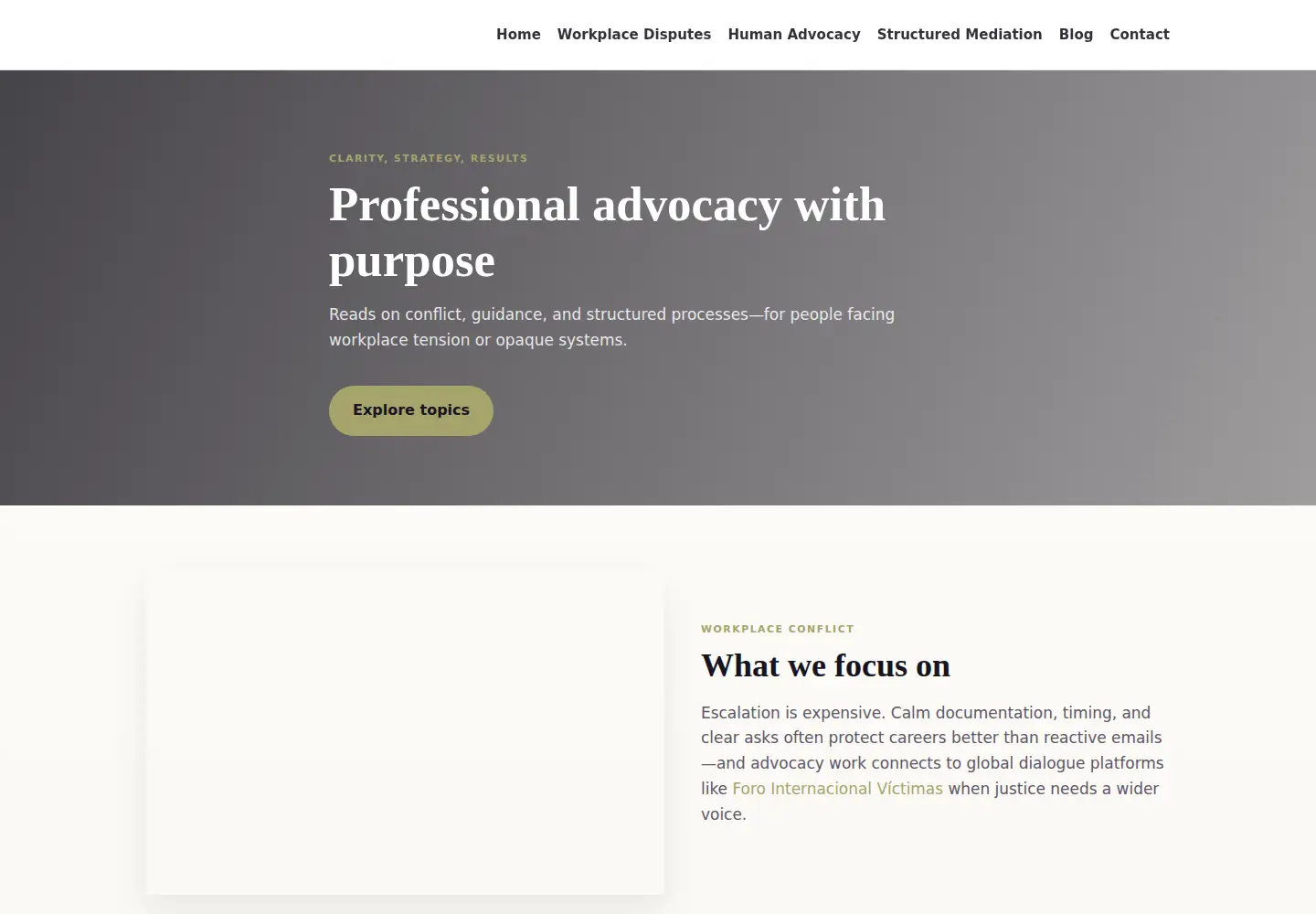 Screenshot of v-r-a.org