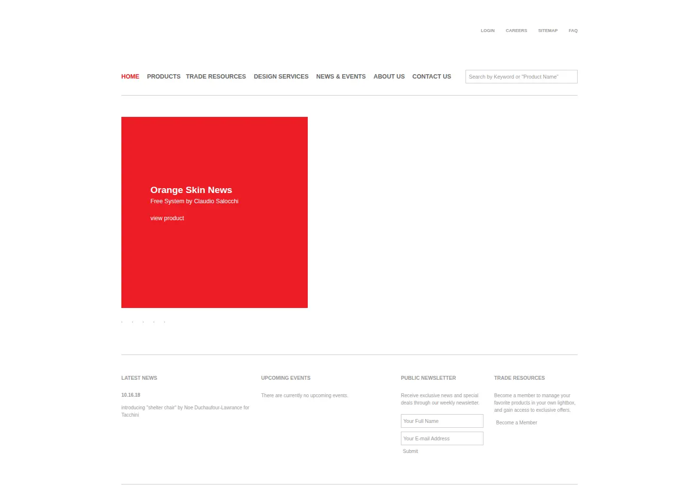Screenshot of orangeskin.com