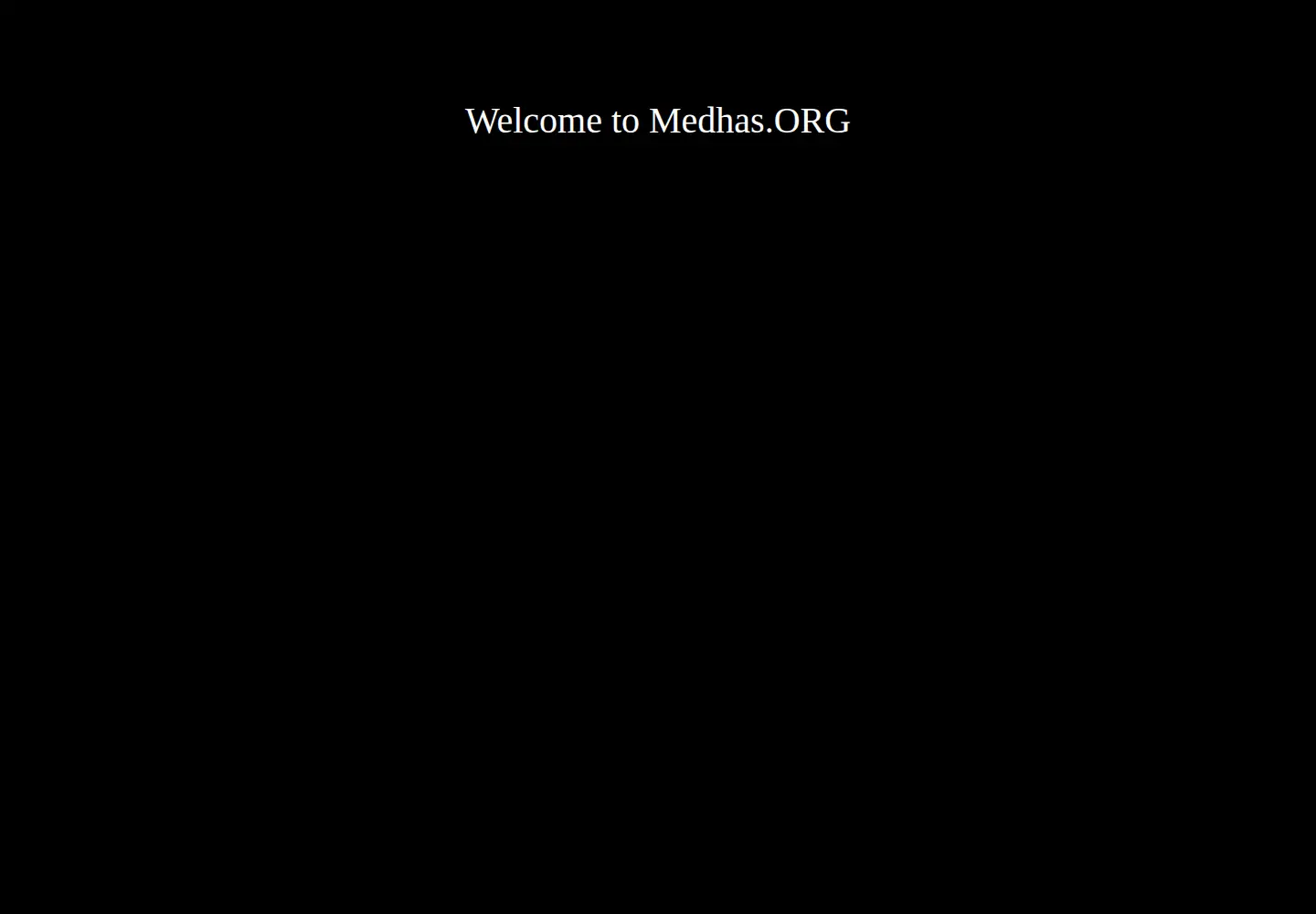 Screenshot of medhas.org