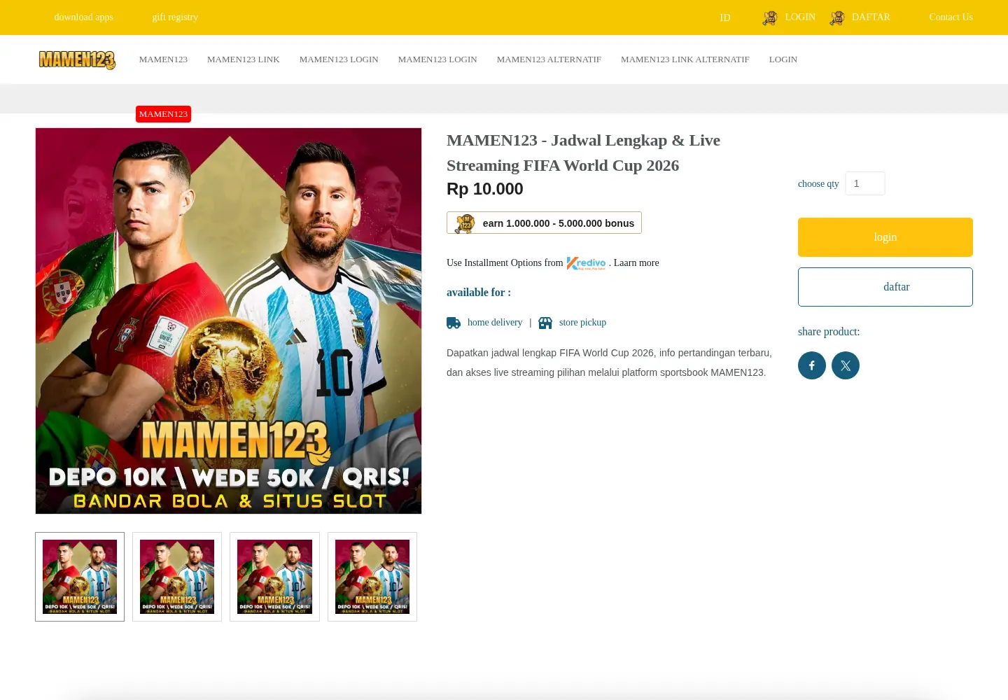Screenshot of marathon-world.com