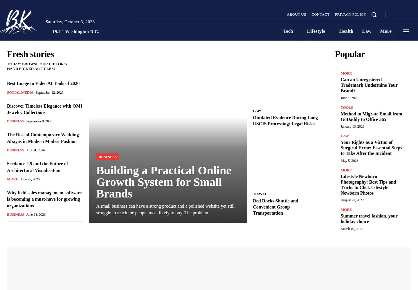 Screenshot of balthazarkorab.com