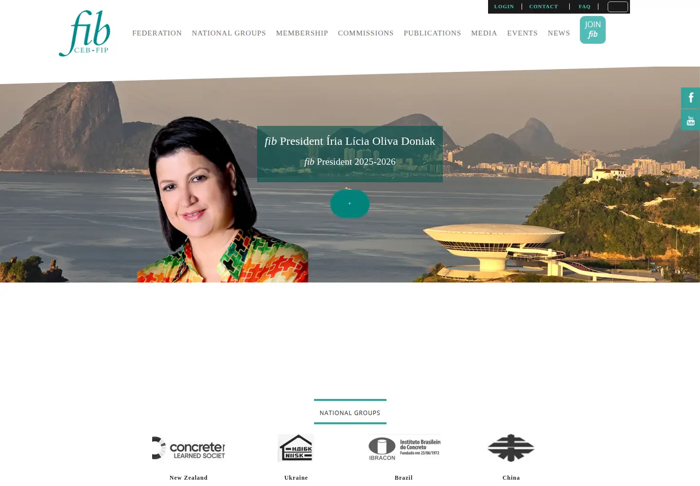 Screenshot of fib-international.org