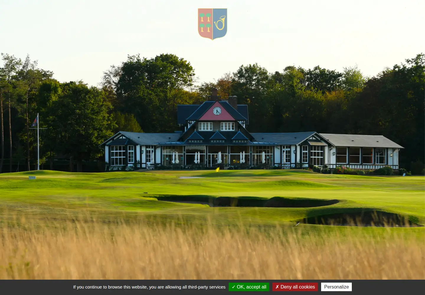 Screenshot of golfdechantilly.com