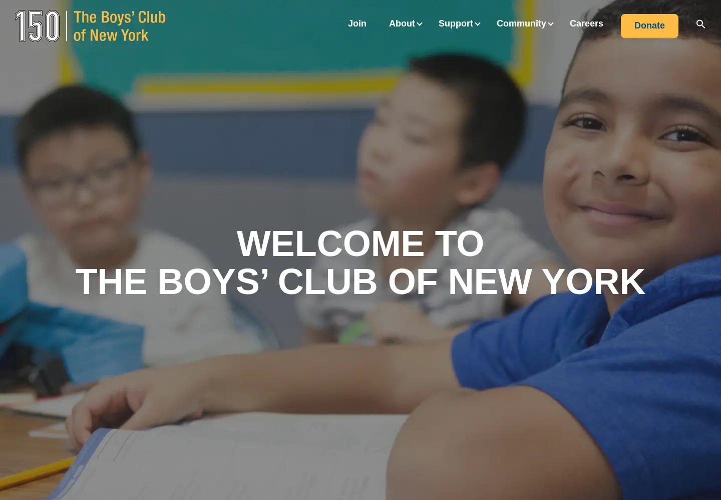 Screenshot of bcny.org
