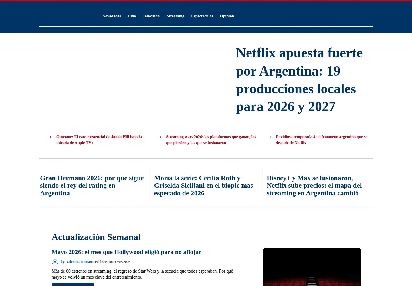 Screenshot of gacemail.com.ar