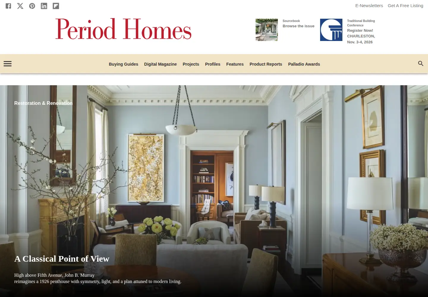 Screenshot of period-homes.com
