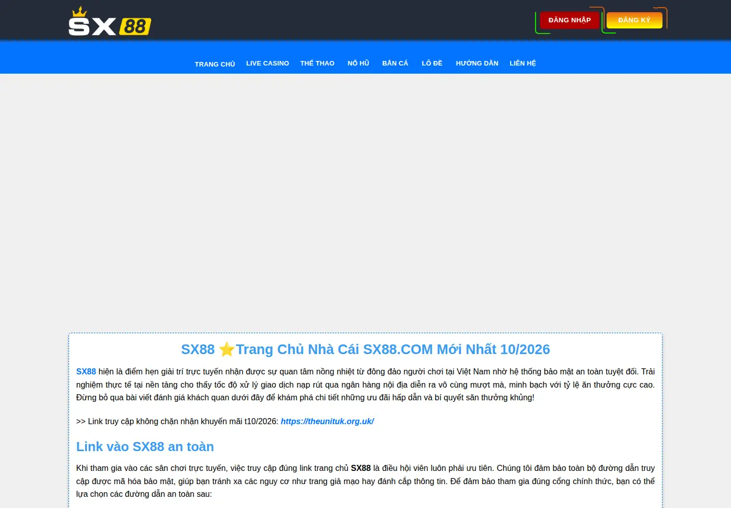 Captured homepage of hey-nineteen.com in the current scan
