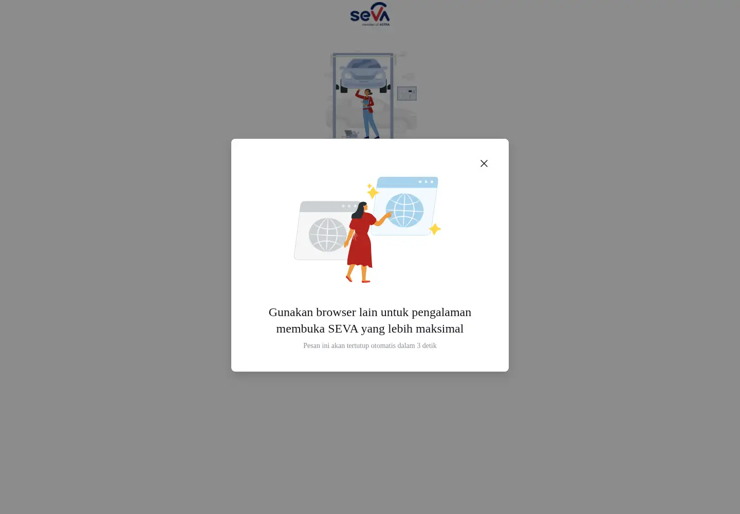 Screenshot of seva.id