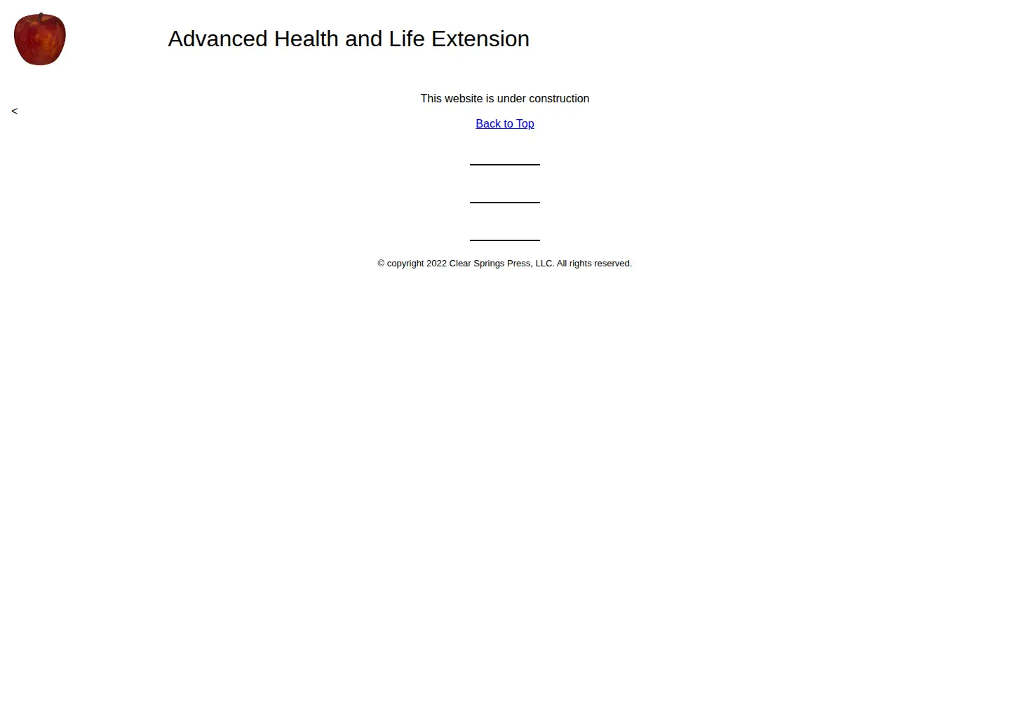 Screenshot of advance-health.com