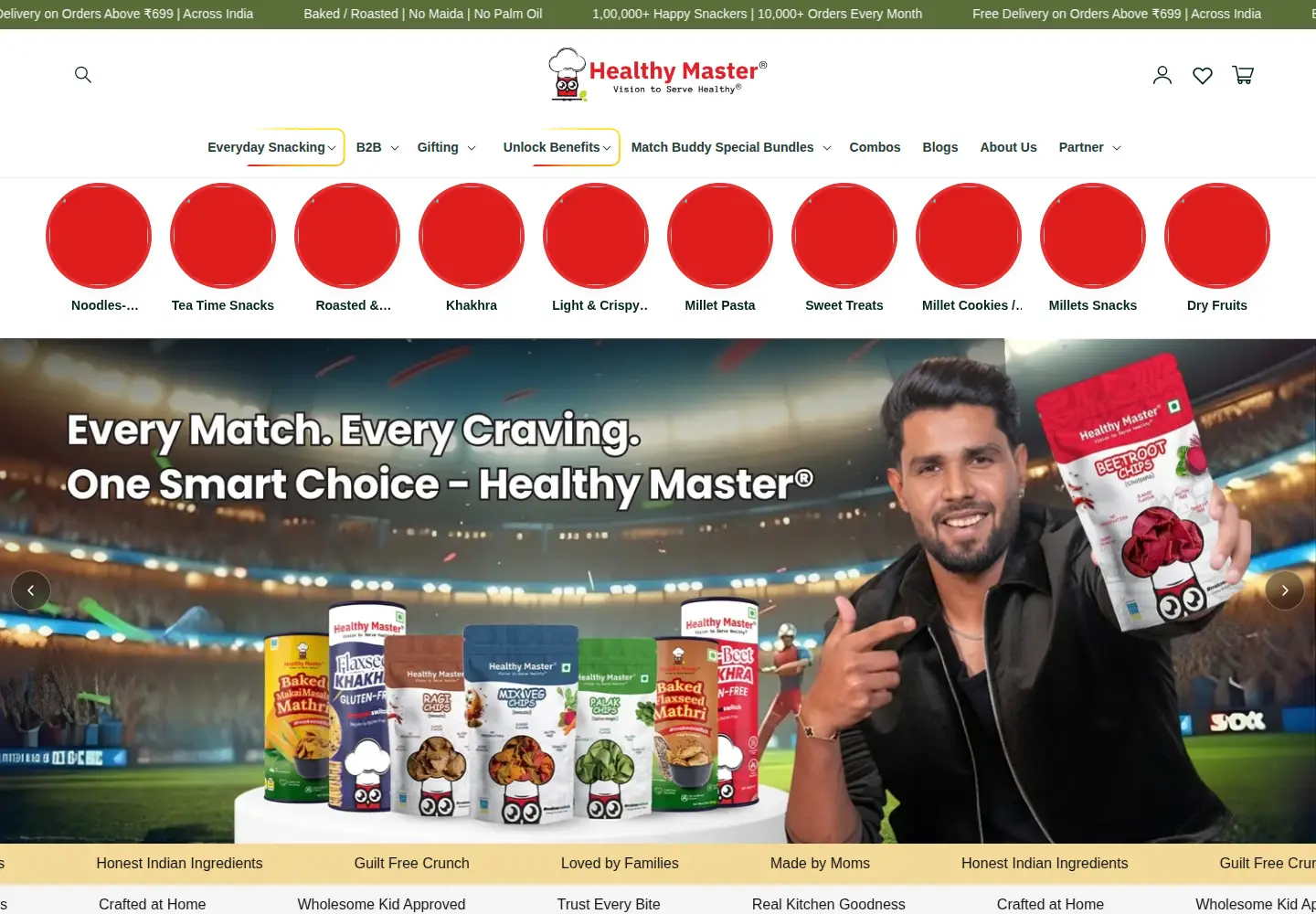 Screenshot of healthymaster.in