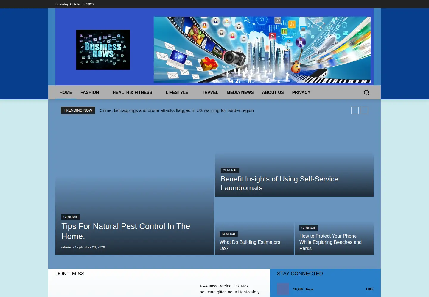 Screenshot of balticbusinessnews.com