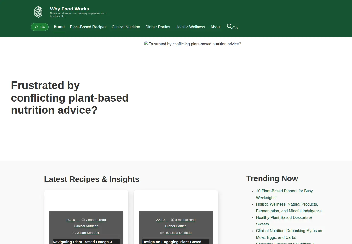 Screenshot of whyfoodworks.com