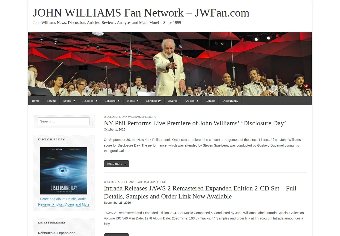 Screenshot of jwfan.com