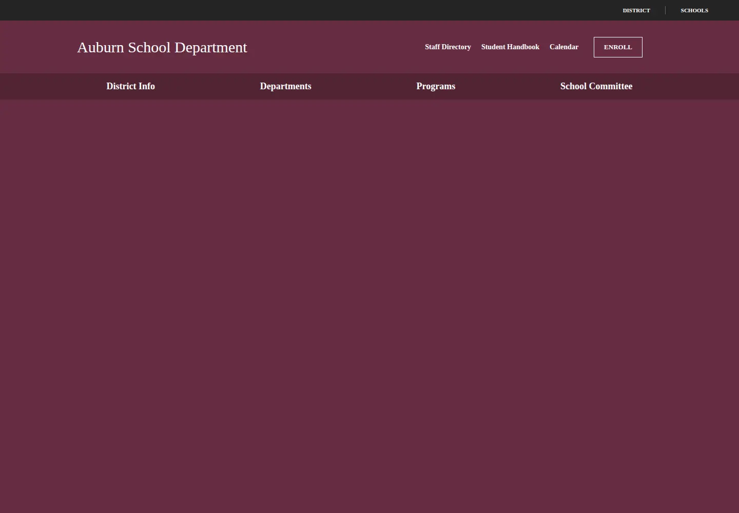 Screenshot of auburnschl.edu