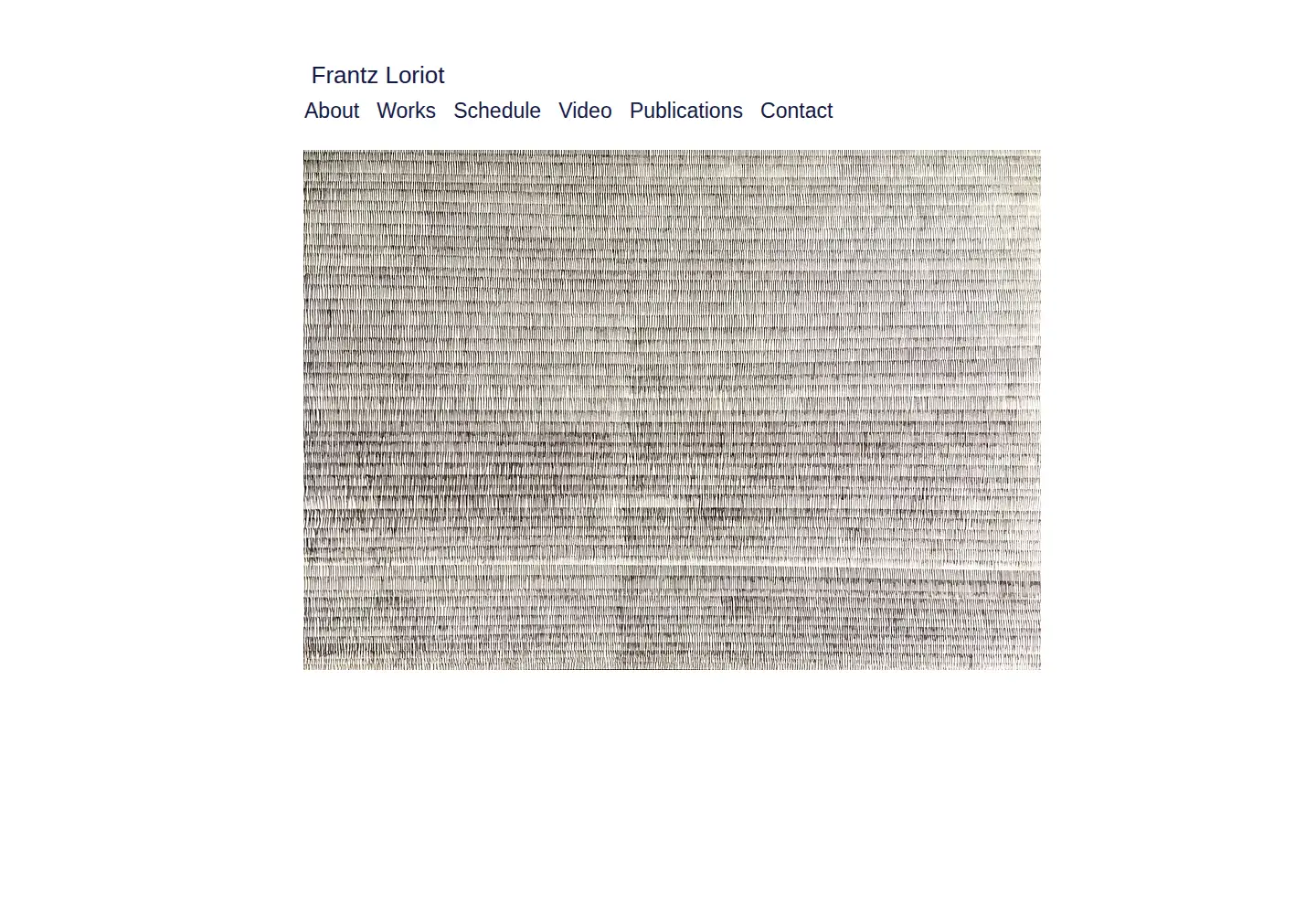 Screenshot of frantzloriot.com