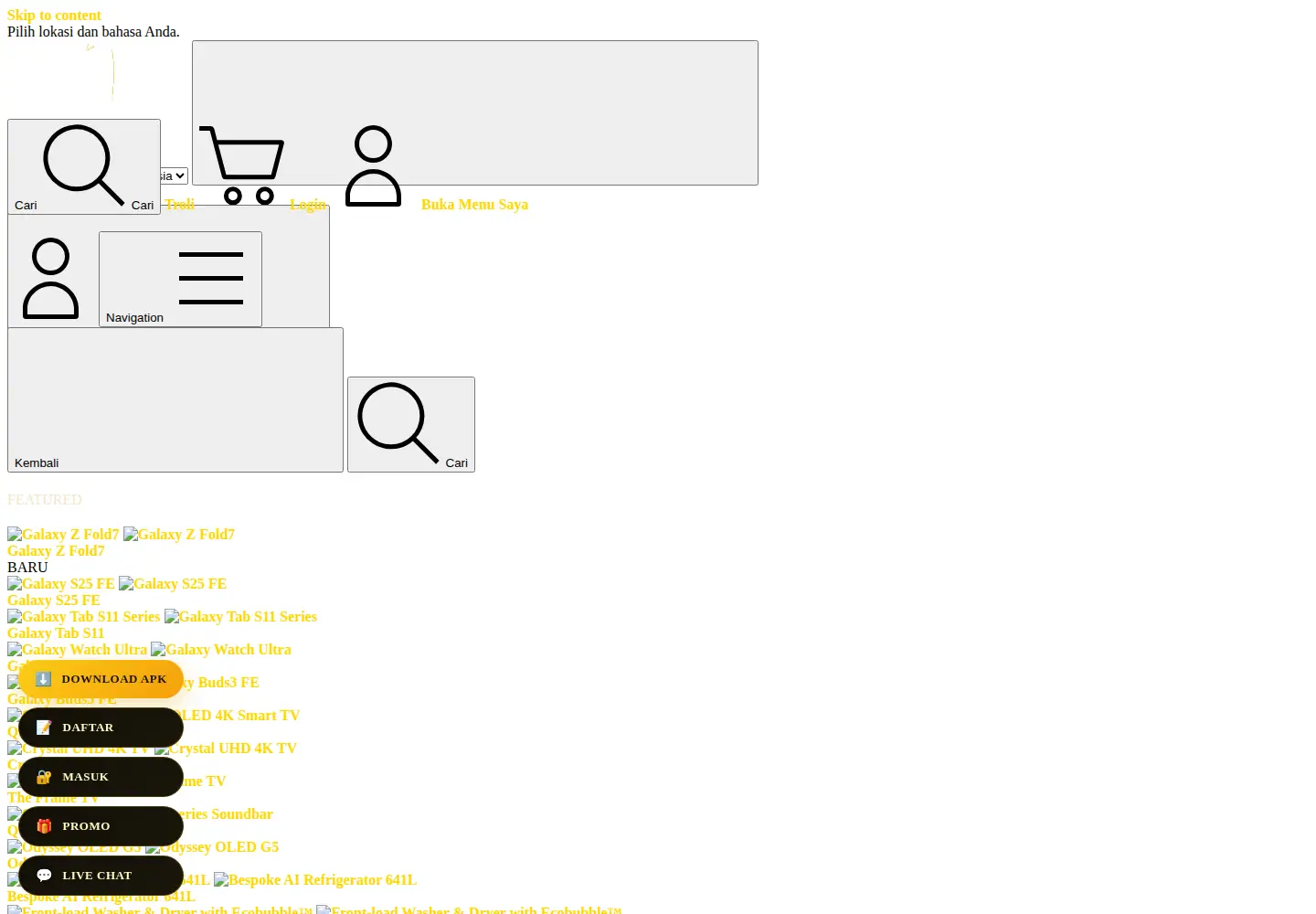 Screenshot of johnnyetc.com
