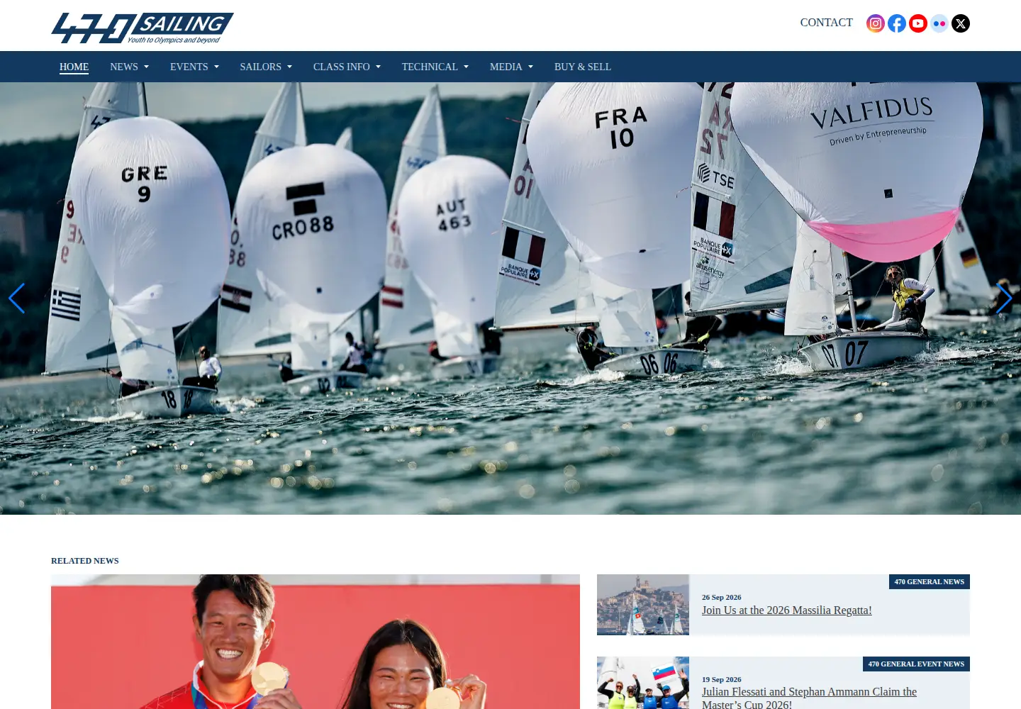 Captured homepage of 470.org in the current scan
