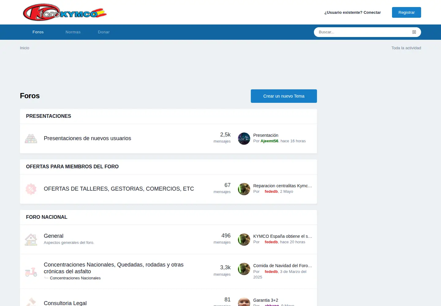 Screenshot of forokymco.es