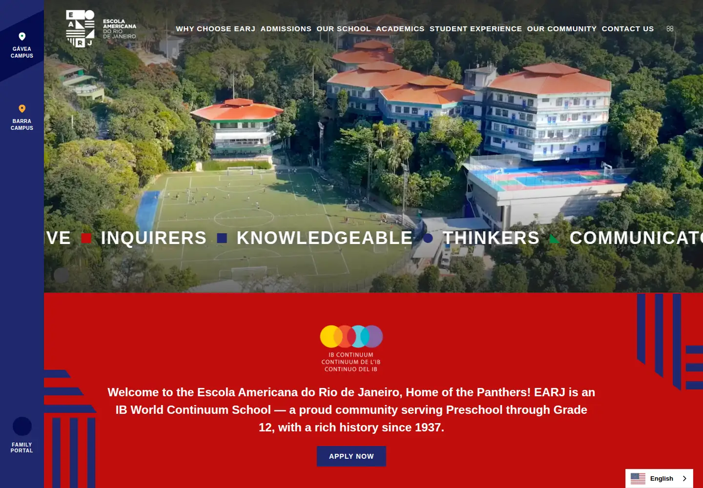 Screenshot of earj.com.br