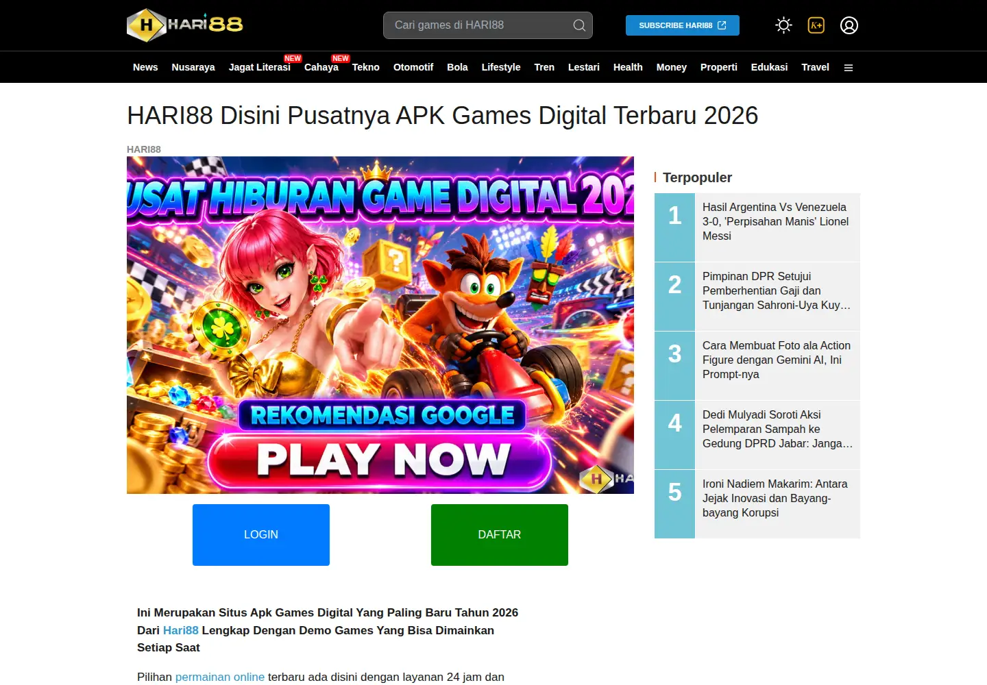 Screenshot of karnak3d.net