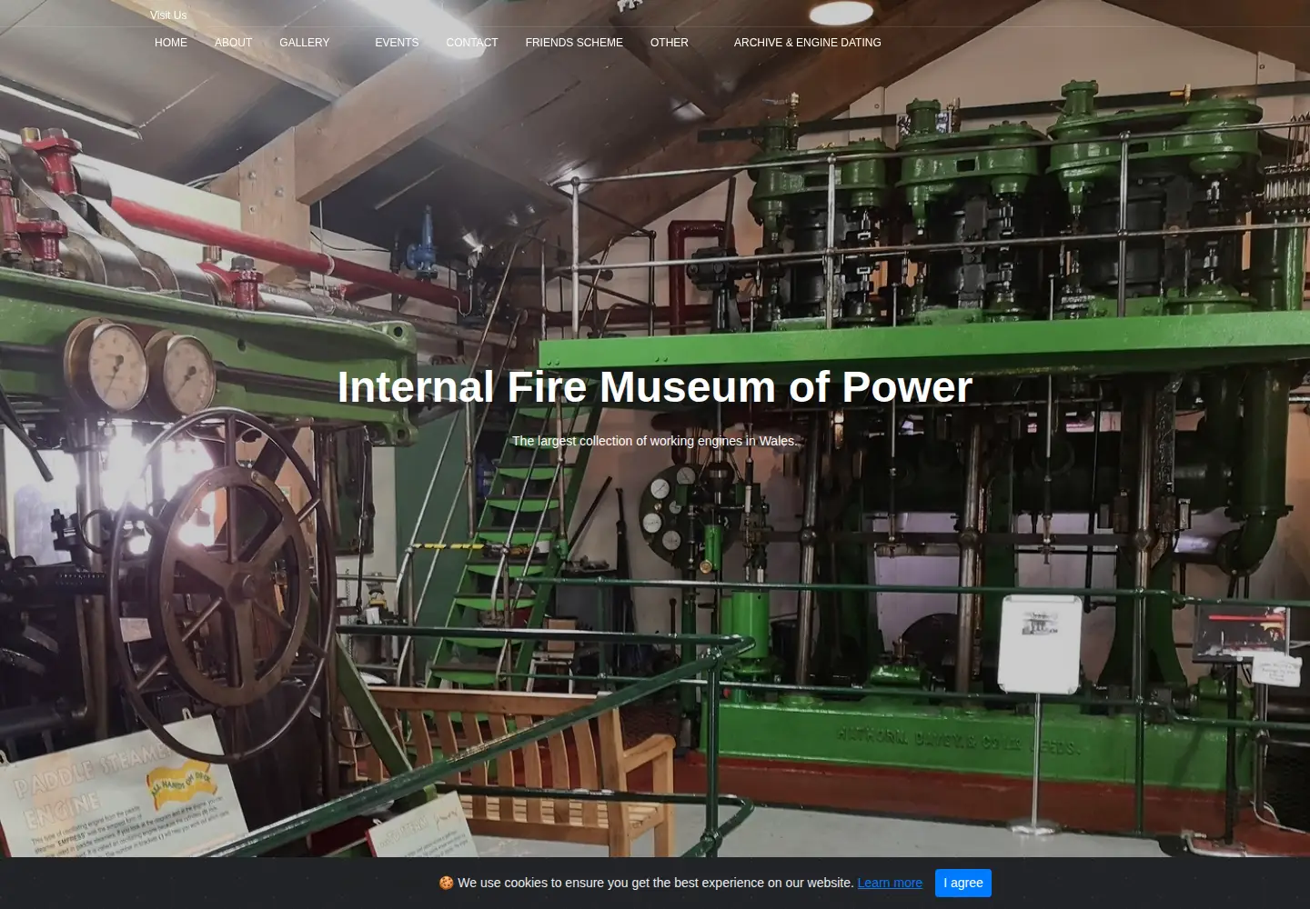 Screenshot of internalfire.com