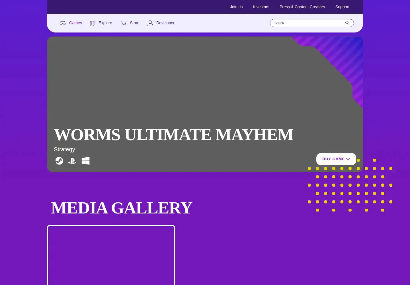 Screenshot of worms3d.com