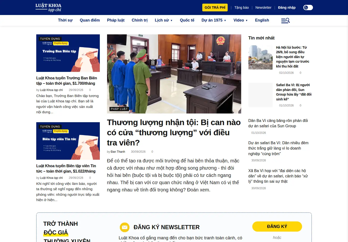 Screenshot of luatkhoa.org