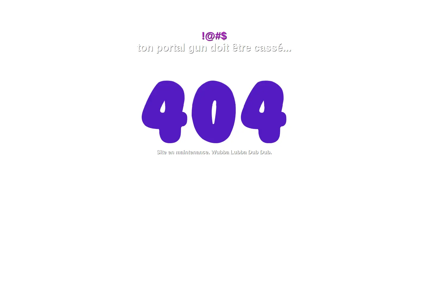 Captured homepage of pausegeek.fr in the current scan