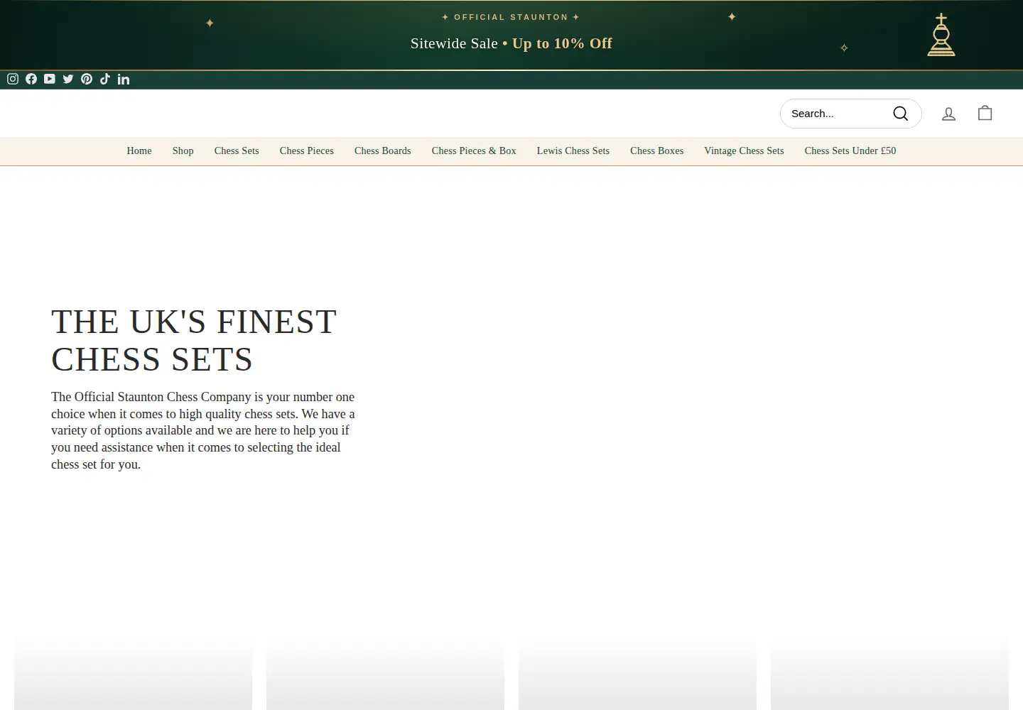 Screenshot of hastingschess.org.uk