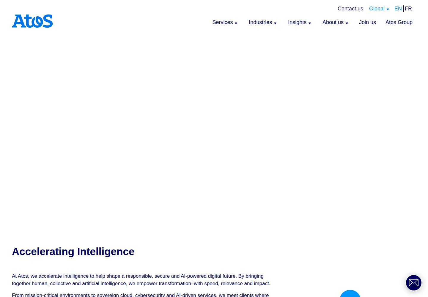 Screenshot of atos.net