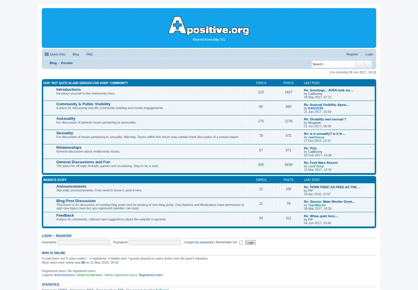 Screenshot of apositive.org