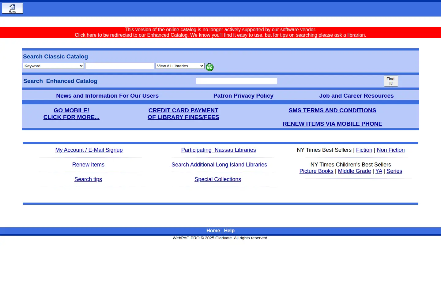 Screenshot of alisweb.org