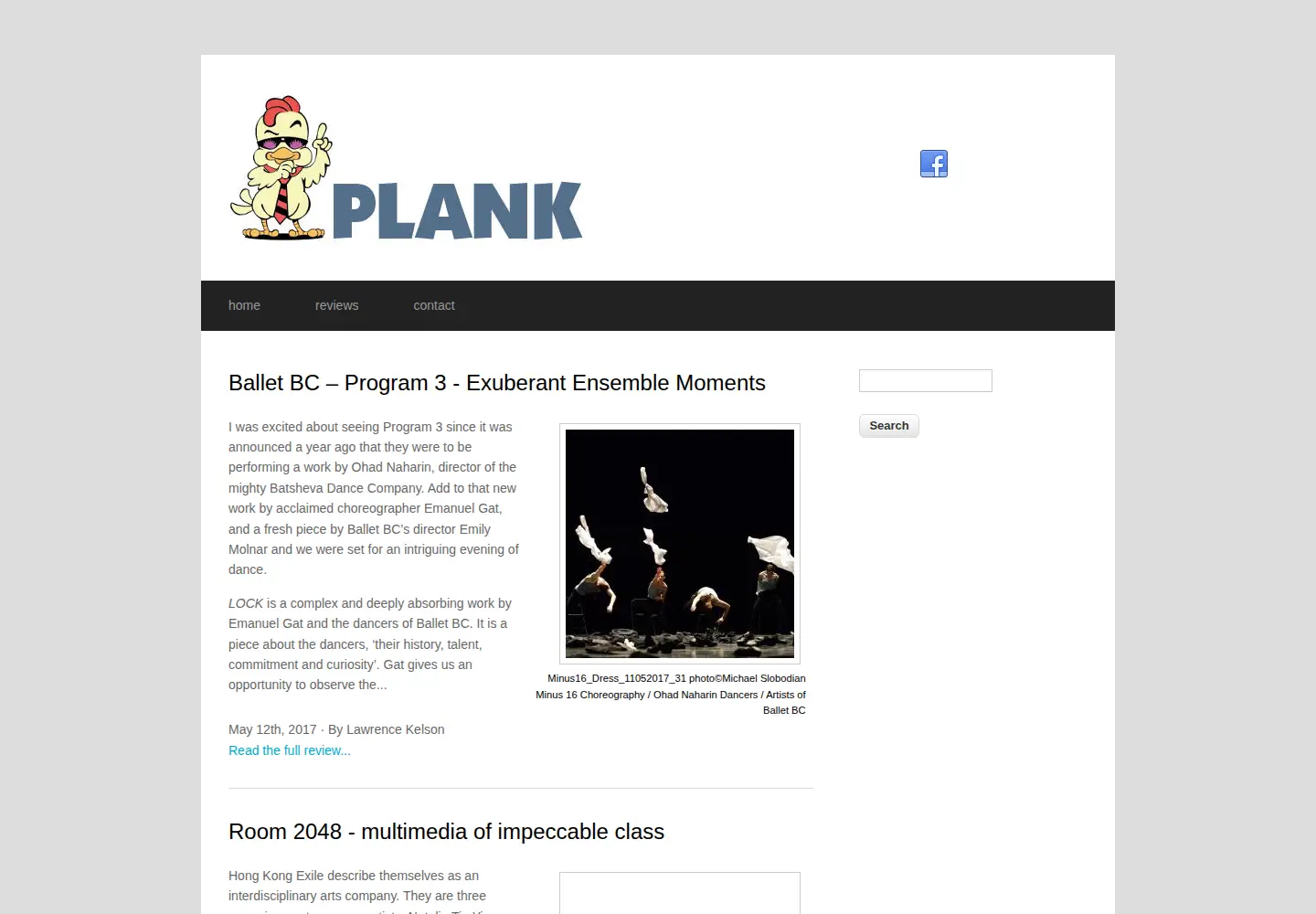 Screenshot of plankmagazine.com