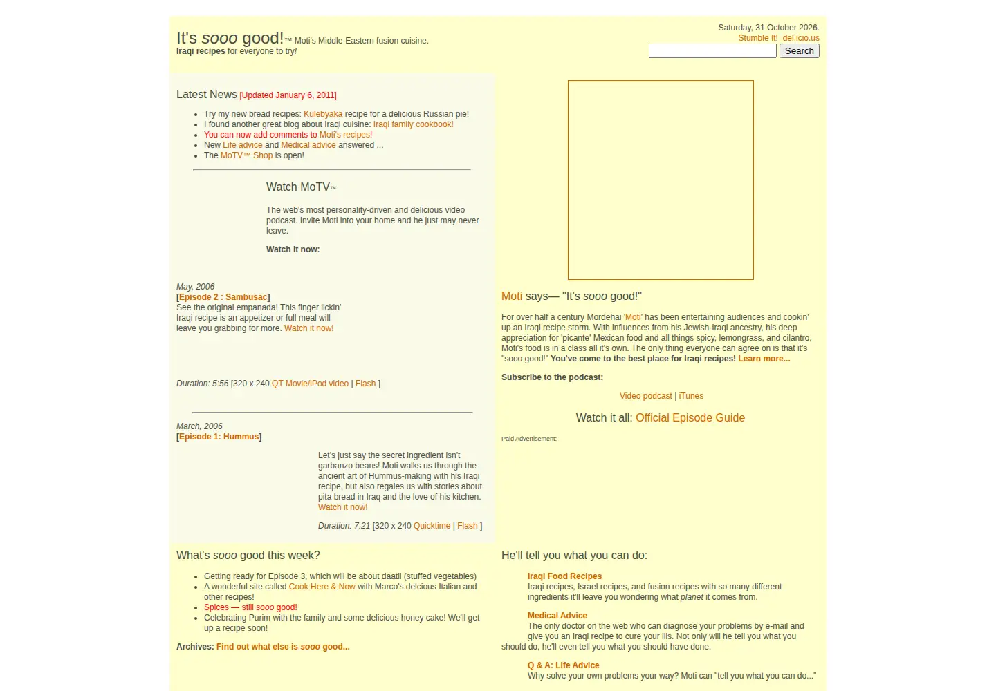 Screenshot of sooogood.org