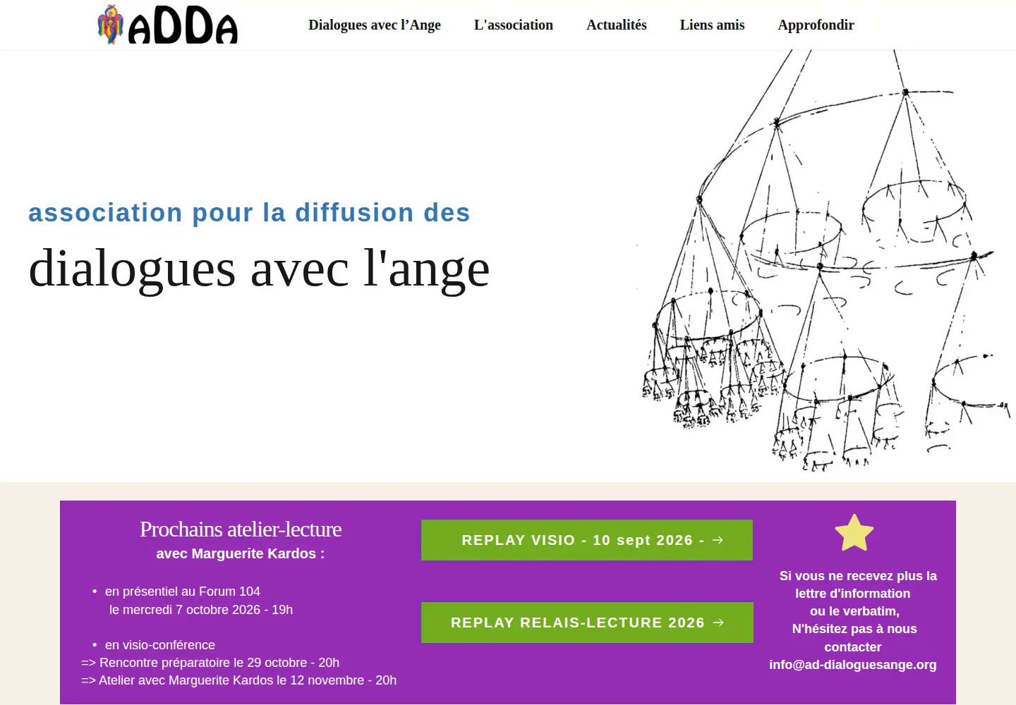 Screenshot of ad-dialoguesange.org