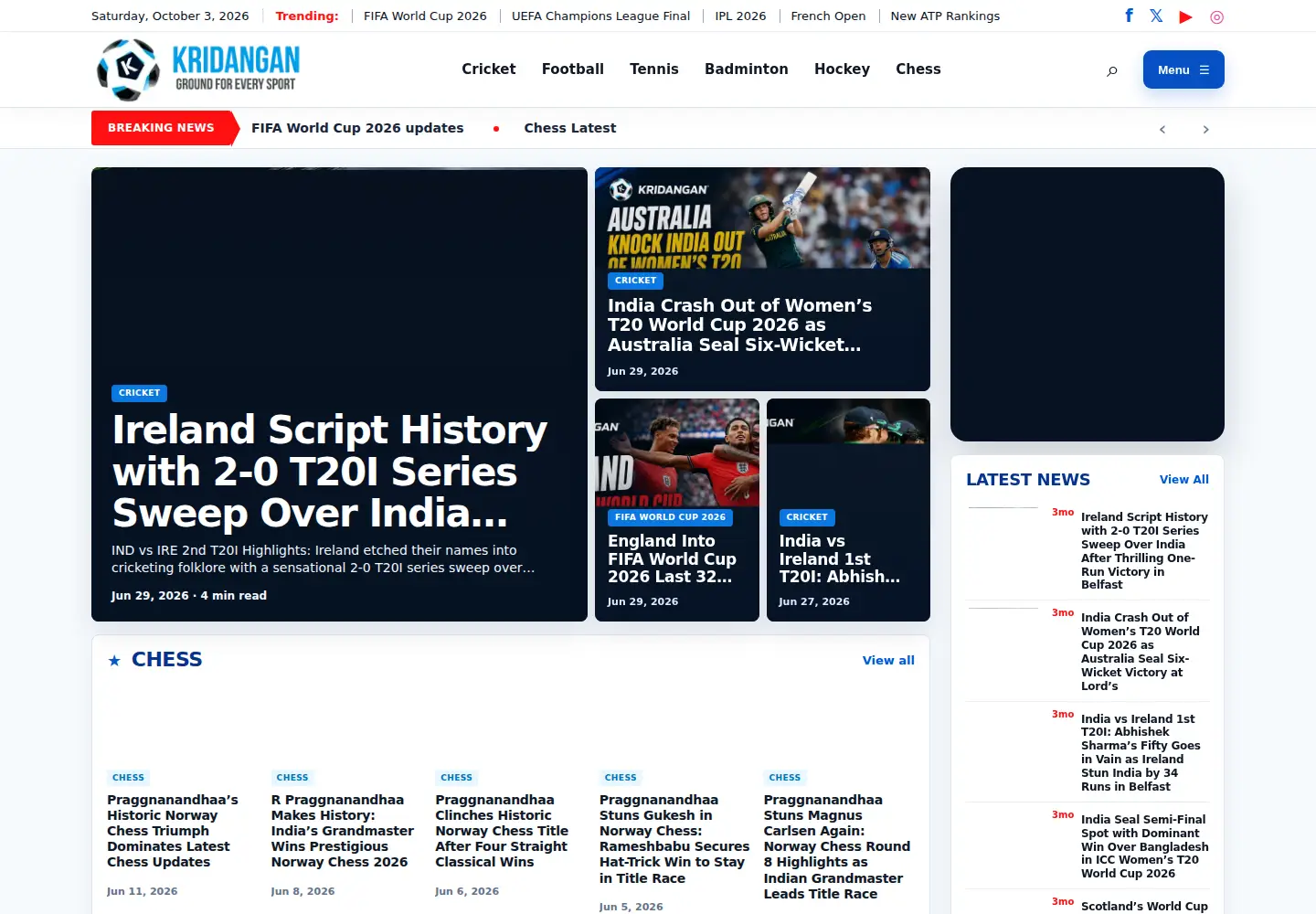 Screenshot of kridangan.com